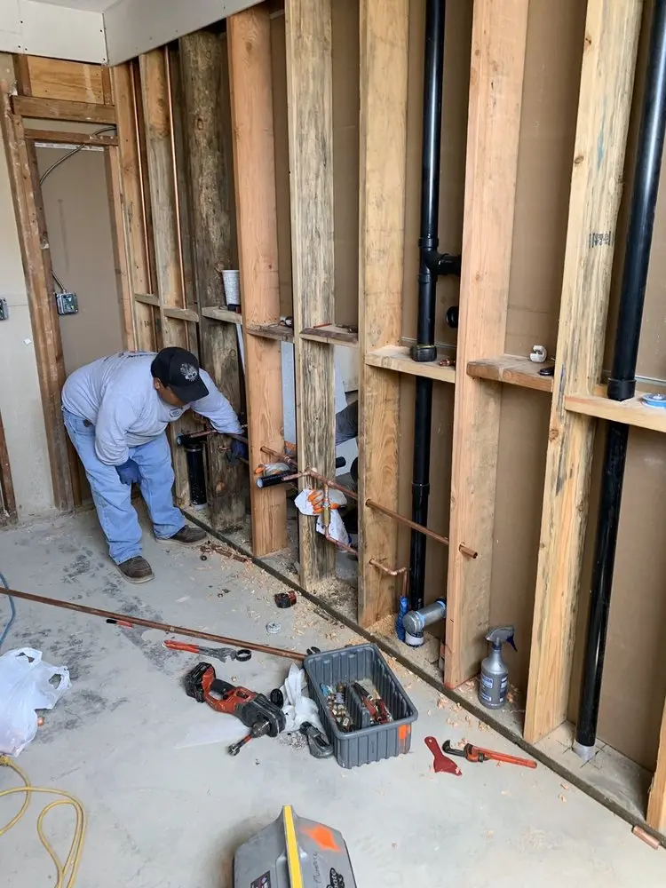 Commercial rough-in plumbing for Commercial Plumbing in Broomall